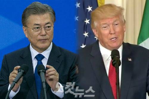 문재인 대통령과 도널드 트럼프 미국 대통령 (사진=자료사진)