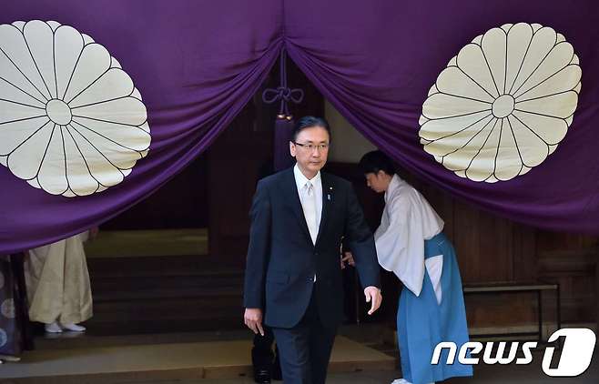 후루야 게이지(古屋圭司) 자민당 의원I © AFP=뉴스1