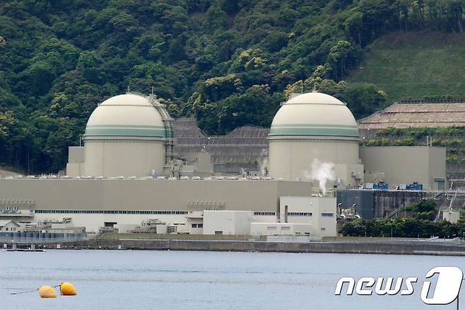 후쿠이 지역에 위치한 원자력 발전소의 모습 <자료사진 >  © AFP=뉴스1
