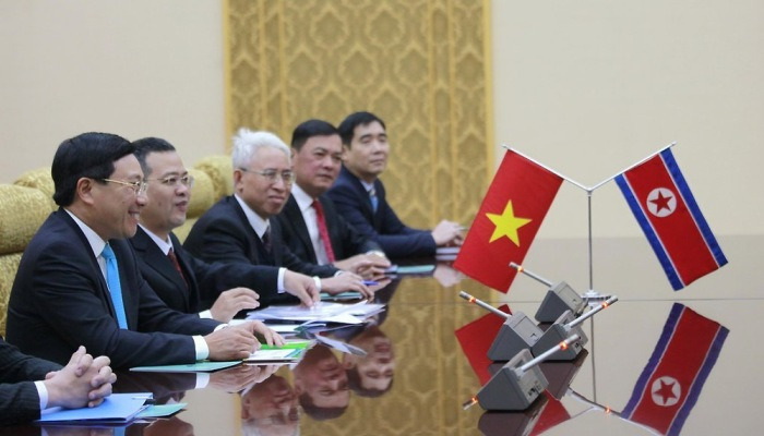 평양서 北외무상과 회담하는 베트남 외교장관