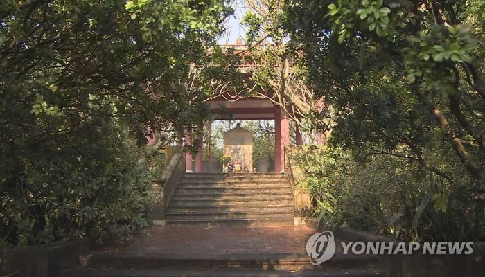 베트남 박장성 북한군 묘역