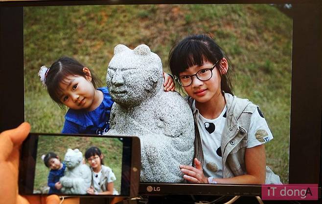 미러링 모니터 사진 출력