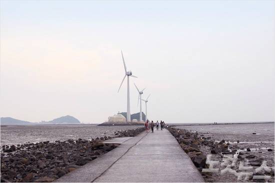 대부도 탄도 바닷길 (사진=최선미 기자)