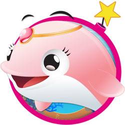 <strong>분홍돌고래 뽀뚜</strong> 유아 교육용 게임 앱