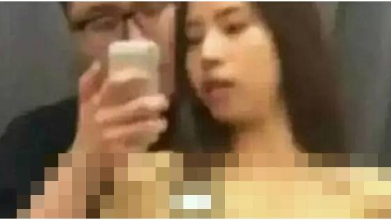 사진=웨이보에 오른 장면.