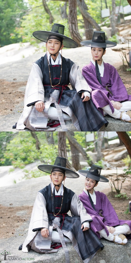 사진 ‘밤선비’ 이유비 이준기. 나무엑터스 제공
