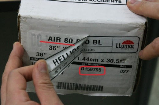 車선팅 필름 루마(Llumar), 대체 무슨 일이?