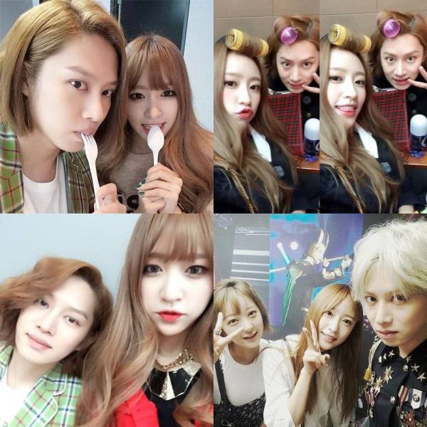 사진 김희철 하니, 하니 김희철 SNS