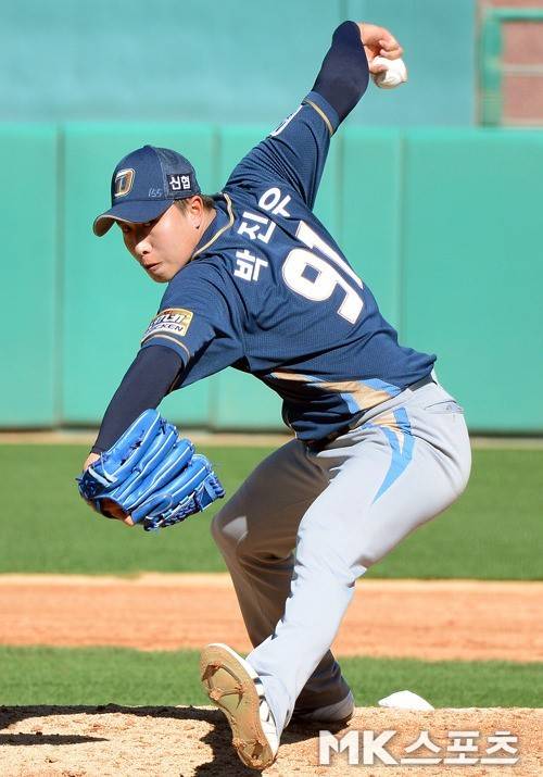 NC 다이노스의 투수 박진우. 사진=MK스포츠 DB