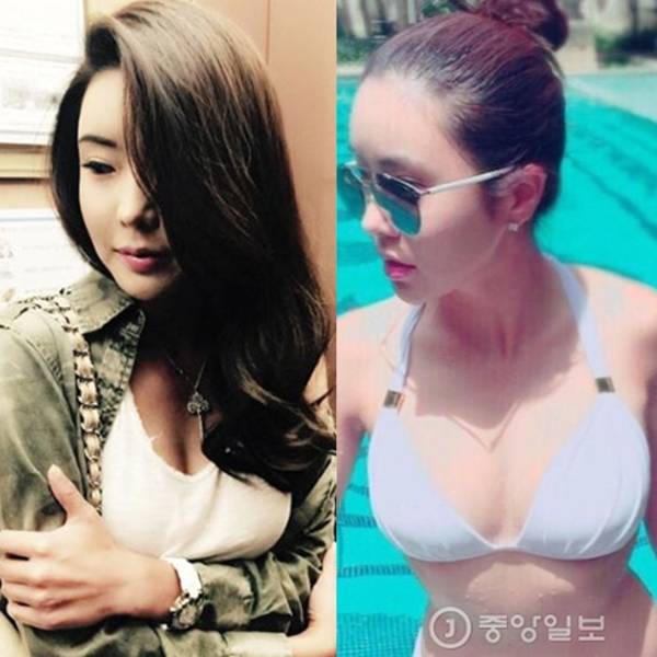 안신애 가슴 모으고 [안신애 sns]