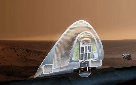 NASA, ‘화성 거주지’ 우승작 내부