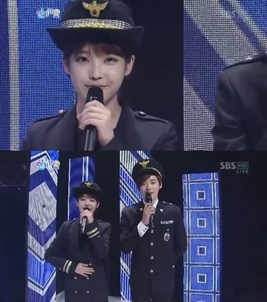 아이유 스물셋출처:/SBS '인기가요' 화면 캡쳐