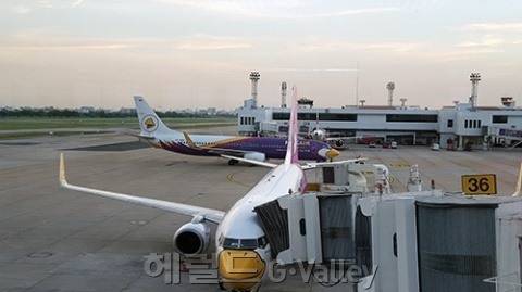 방콕 돈무앙에서 치앙마이까지 타고 갈 녹에어