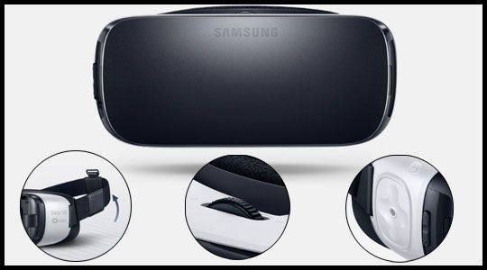 신형 기어VR은 무게를 줄이고 기기 호환성을 다양화 했다.