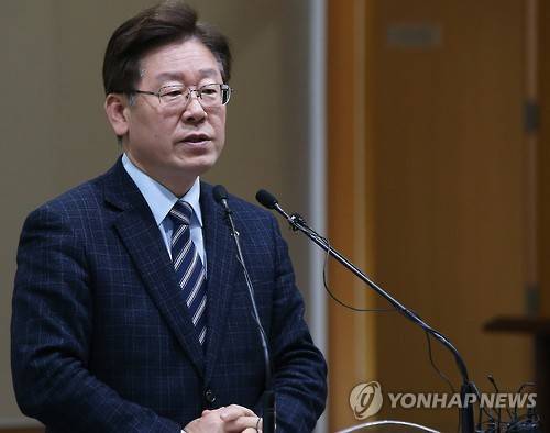 이재명 성남시장 <<연합뉴스 자료사진>>