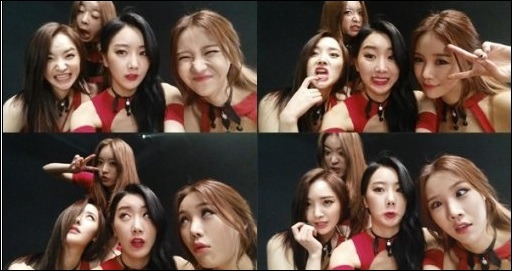 달샤벳 지율 가은 ⓒ 수빈 SNS