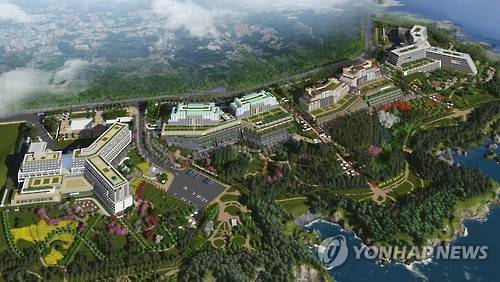 (제주=연합뉴스) 김호천 기자 = 부영주택이 제주 서귀포시 중문관광단지에 건설할 예정인 부영호텔2·3·4·5 조감도. 2015.12.18      khc@yna.co.kr