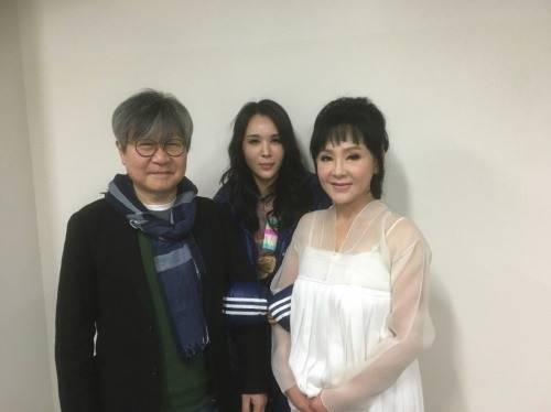 [이태선 밴드의 이태선과 이순정, 김수희. 사진=이순정 SNS]