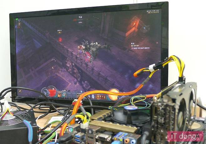 게임 구동 테스트