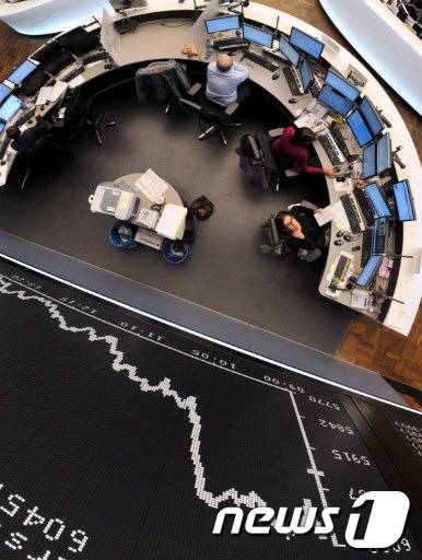 독일 증권거래소  © AFP=News1