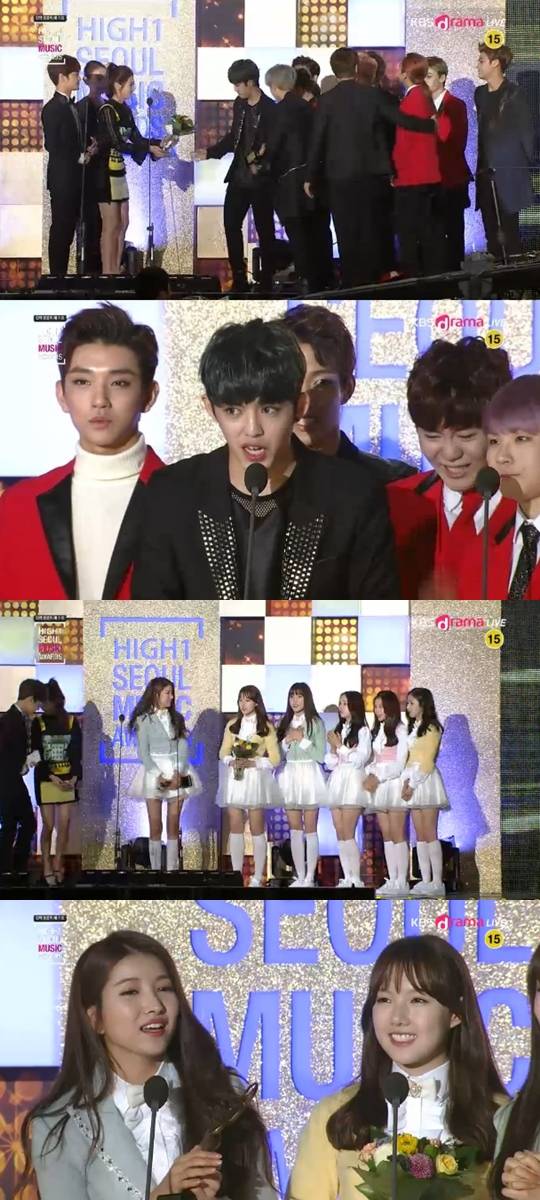 제25회 하이원 서울가요대상 서가대 세븐틴 여자친구