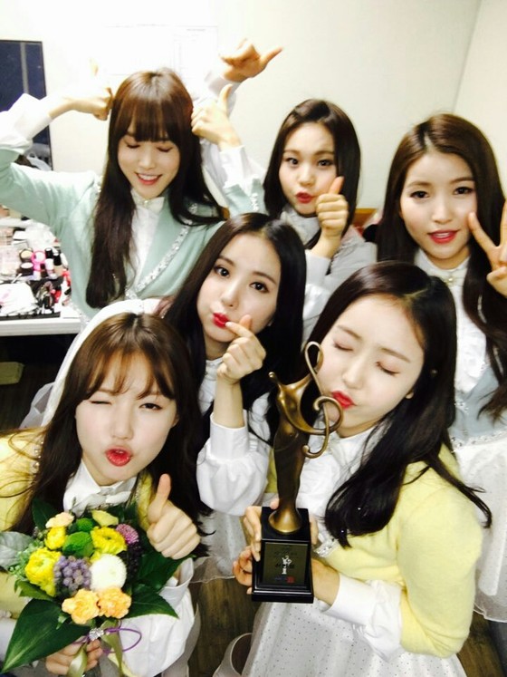 걸그룹 여자친구가 두 번째 신인상을 수상했다. © News1star / 쏘스뮤직