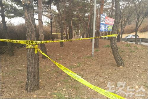 김모(23.여)씨 알몸 시신 든 가방이 발견된 서울 마포구 월드컵터널 인근(사진=강혜인 수습기자)