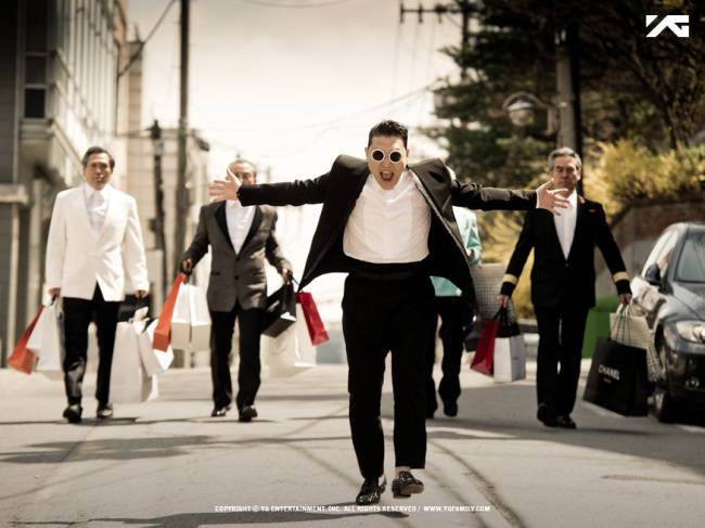 Promotional image for Psy&lsquo;s &ldquo;Gentleman&ldquo; (YG Entertainment)
