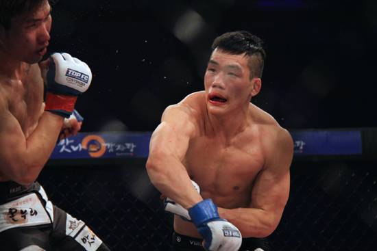 TOP FC 페더급 챔피언 최영광(노바 MMA). 사진=TOP FC
