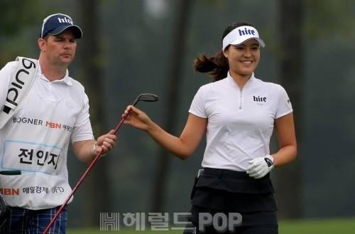 올시즌 LPGA투어 신인왕에 도전하는 전인지.