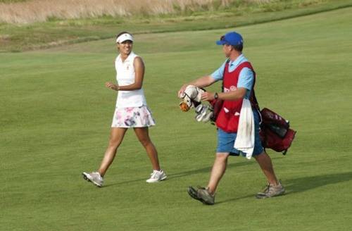 2013년 아마추어로 US여자오픈에 초청 출전했던 애니 박.