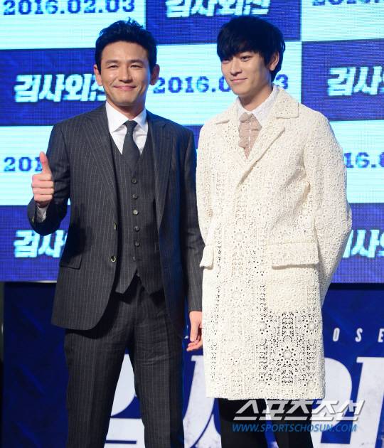 [포토] 황정민-강동원 '우리는 서로 묻어가는 관계'