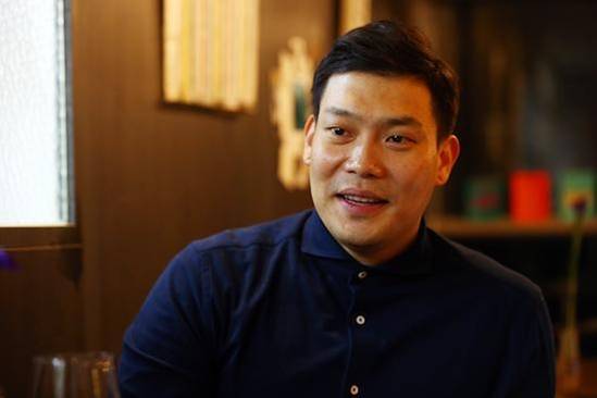 청담동 프렌치 레스토랑 마누테라스의 이찬오 셰프(33세). 젊지만 포스만큼은 50대 후반 이연복 셰프급니다./사진=조인원 기자