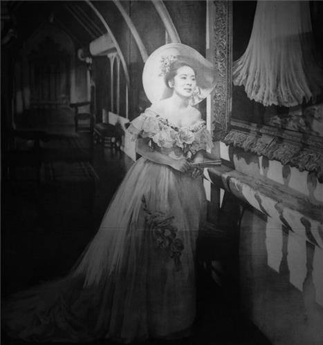 '할리우드 에픽 - 레베카, 김지미' 캔버스/한지에 연필