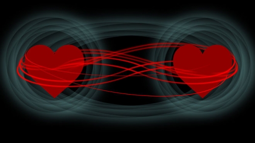 양자 얽힘. 한 근원에서 태어난 한 쌍의 입자는 아무리 거리가 멀리 떨어져 있다 하더라도, 심지어 수십억 광년 거리로 서로 떨어져 있다 하더라도 얽힌 상태는 풀어지지 않는다. (출처/NASA/JPL-Caltech )