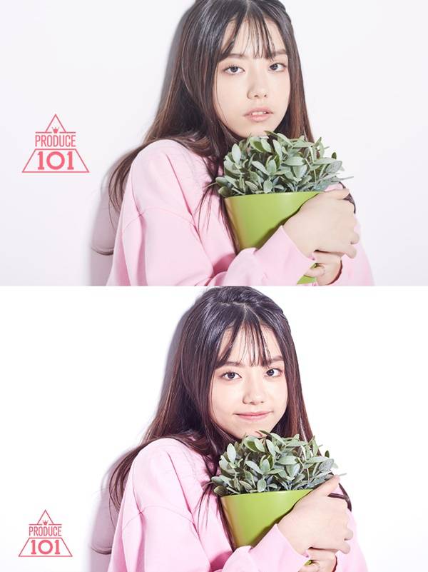 '프로듀스101' 의 김소혜가 귀여움과 상큼한 매력으로 인기를 끌고 있다. (사진 - Mnet)