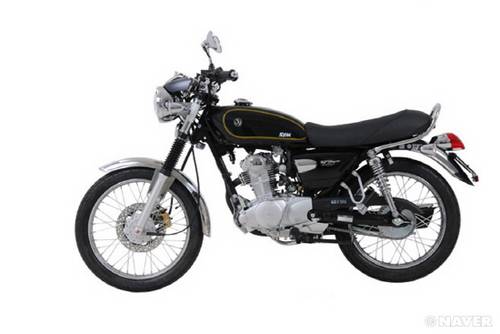 SYM 울프 클래식도 스포크휠/사진=네이버자동차