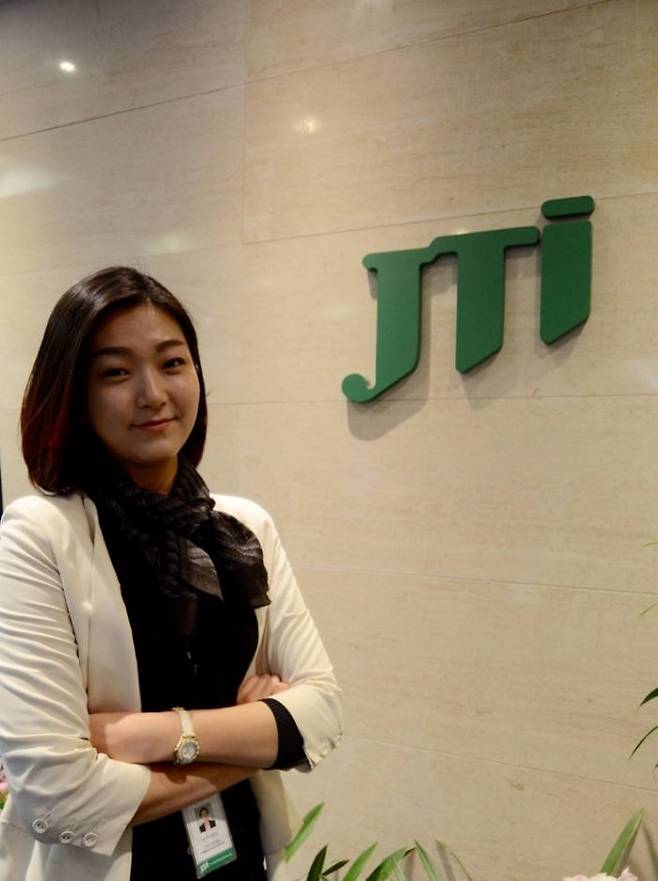 JTI코리아 HR부서 인턴 노다인 씨