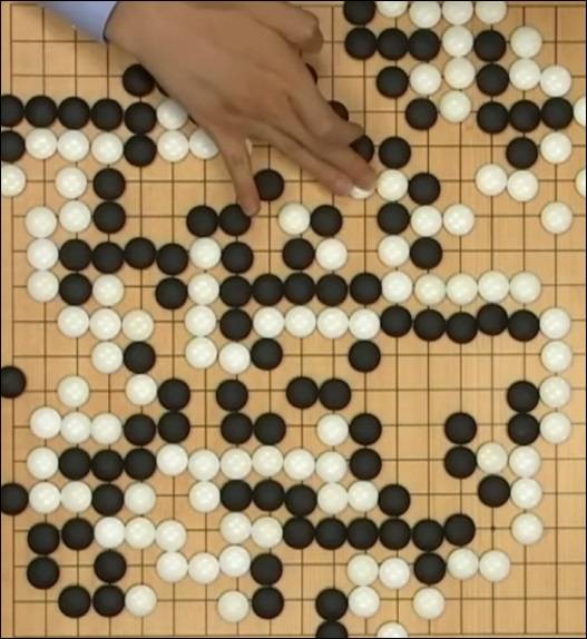 이세돌 vs 알파고 2국. 바둑TV 화면 캡처