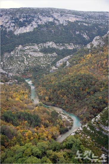 구불구불한 협곡이 멋진 베르동 (사진=투리스타 제공)