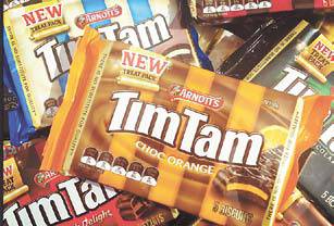 &lsquo;호주의 초코파이&rsquo;라 불리는 팀탐은 호주국민 두 집 중 한 집엔 꼭 비축돼있는 국민과자다.[출처=팀탐 홈페이지]