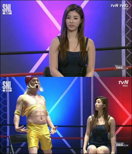 유승옥이 'SNL코리아'에 등장했다. tvN 방송 캡처.