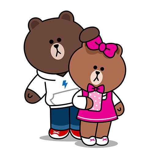 브라운과 초코(앞)