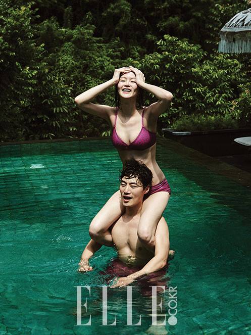 이희준-이혜정 커플. 엘르 제공