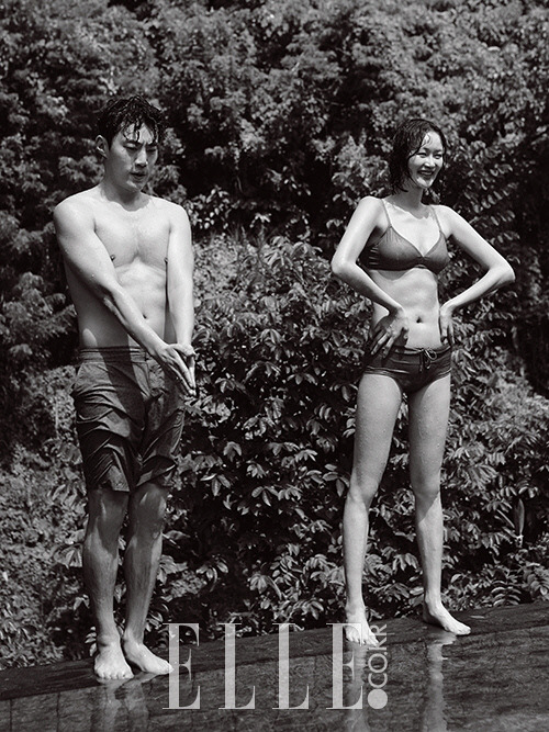 이희준-이혜정 커플. 엘르 제공
