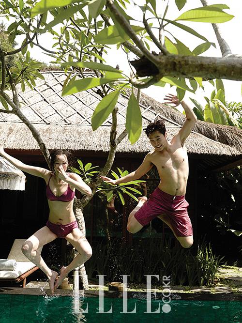 이희준-이혜정 커플. 엘르 제공