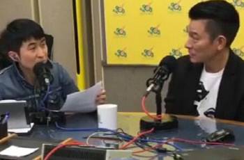 홍콩 스타 류더화(오른쪽)은 라디오 프로그램에서 중국에서 금지된 드라마 ‘상은’을 언급해 화제를 모았다.   사진 봉황망