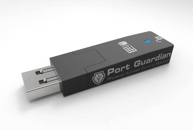 포트가디언 `MK링커`는 USB 차폐는 물론이고 바이오스 조작 방지 기능도 수행한다.