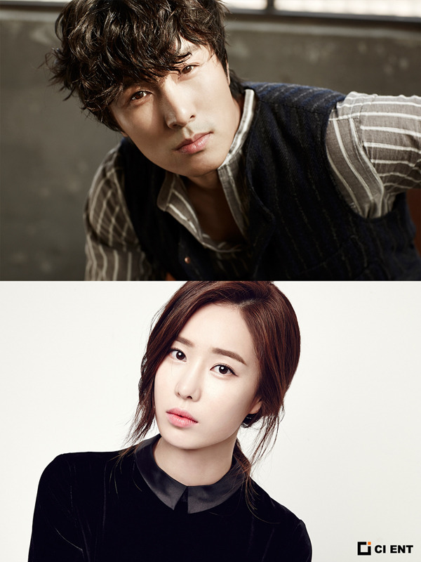 김동완(위)과 하다영.