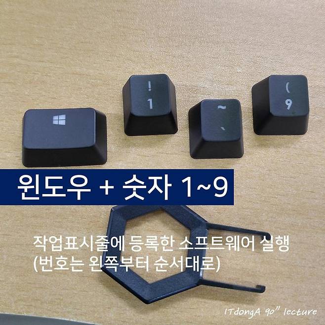 IT동아 90초 강의실, 윈도우 키 100% 활용하기